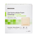 McKesson Lite Hydrocellular Foam Dressing 4" x 4" (pad 2.6" x 2.6") image 2