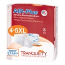 Tranquility Air-Plus 4-5XL Bariatric Disposable Briefs  image 1